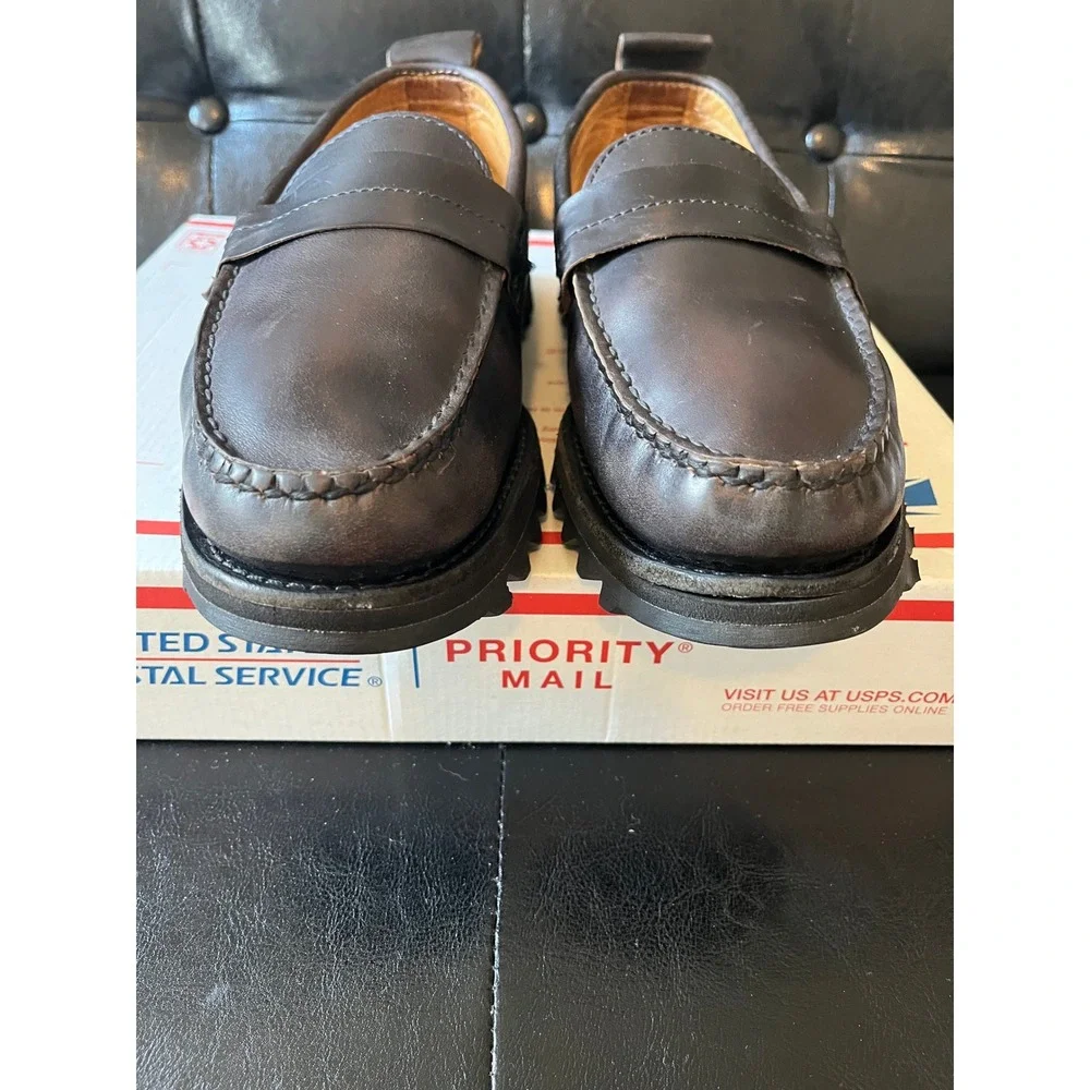 Barneys New York Mens‎ Penny Loafers Vibram Ripple Sole